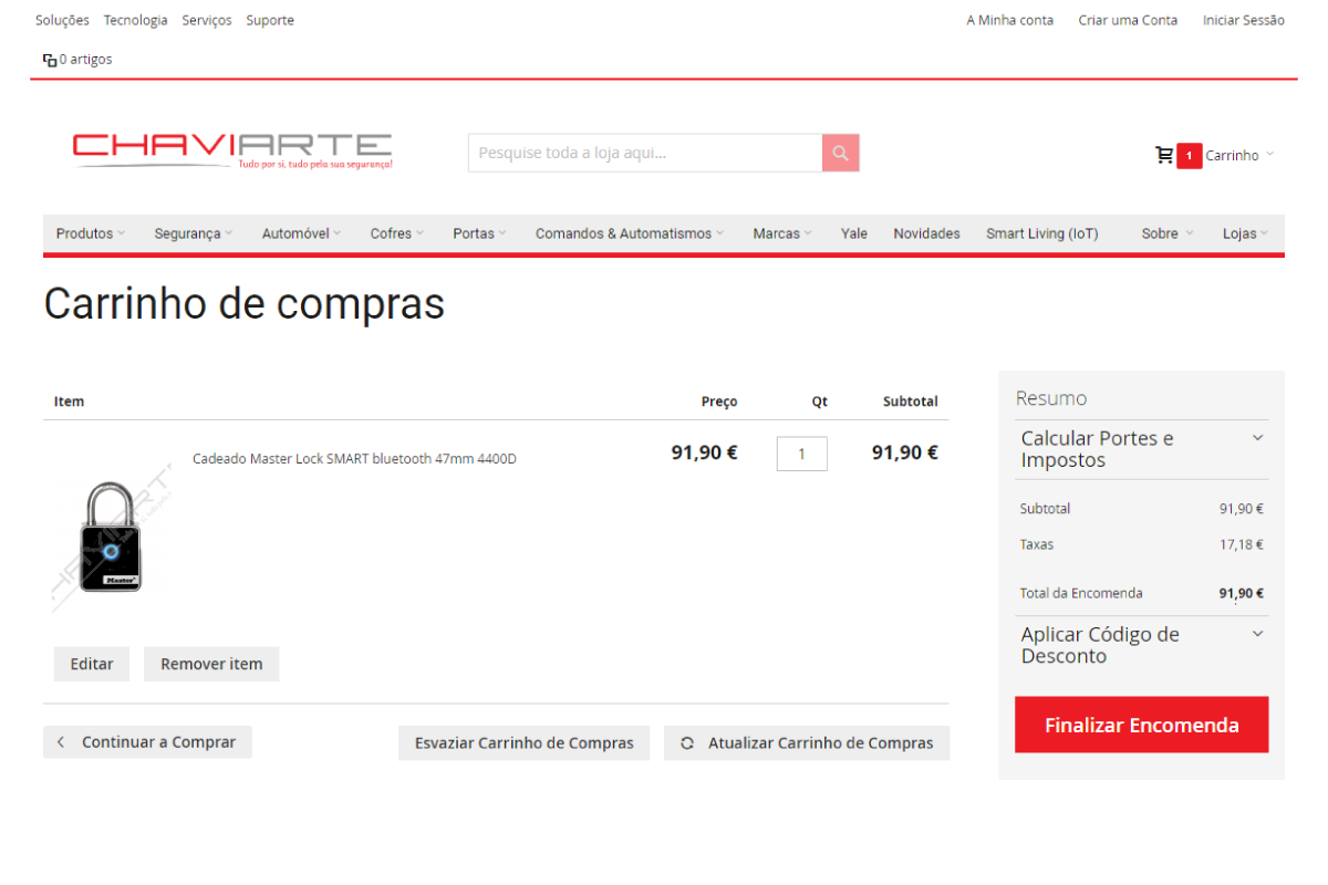 Chaviarte – Tudo por si, tudo pela sua segurança